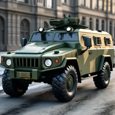 Военные автомобили ГАЗ-2330 «Тигр» | EPOTOS Ltd.