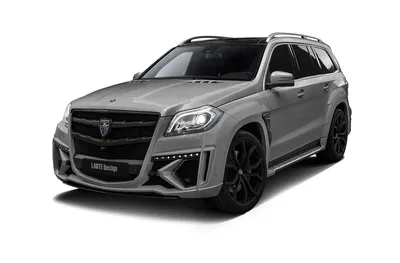 Stylish Black Crystal tuning kit for Mercedes-Benz GL in the back of X166