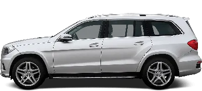Mercedes-Benz GL 2012-2015 Dimensions Side View