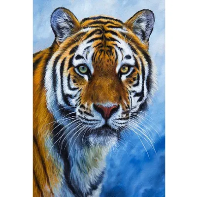 Жёлтый глаз тигра , крупным планом…» — создано в Шедевруме