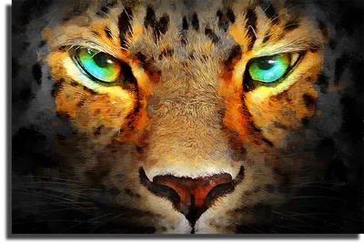 Онлайн пазл «Глаз тигра»