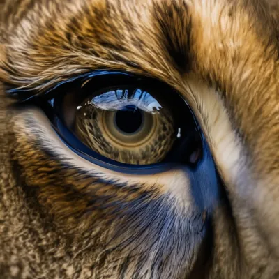 Глаза льва стоковое фото. изображение насчитывающей глаза - 136455554