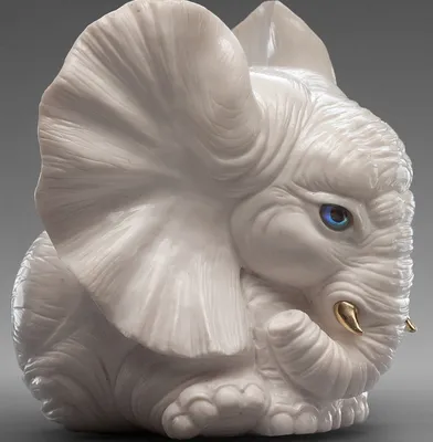 Слон из камня тигровый глаз «Бади» – заказать на Ярмарке Мастеров – LR99WBY  | Статуэтки, Москва