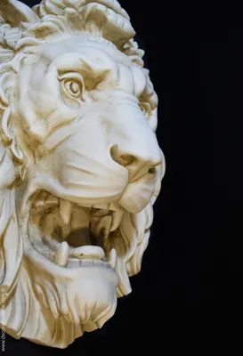 Персонаж \"Голова Льва (20)\" | STL - 3D модель для ЧПУ