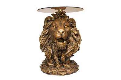 Голова льва штамп d-125 — кованый декоративный элемент купить в Брянске |  «Заборы Плюс»