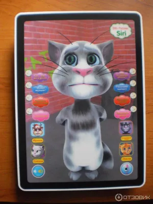 Детский планшет говорящий кот том - «Неадекватная реакция кота Тома. » |  отзывы