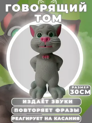 Ssmtoys Интерактивный говорящий кот Том