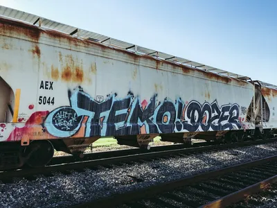 Custom hand painted graffiti on model train HO box car with Posca Markers  by VETS | Graffiti artwork, Graffiti, Graffiti art