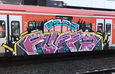 Вандалы с баллончиками краски напали на 144 поезда в этом году | СТОЛИЦА на  Онего