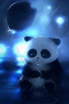 Картина на холсте (Грустная панда) 60x80 см. Интерьерная, на стену. -  купить по низкой цене в интернет-магазине OZON (1121839168)