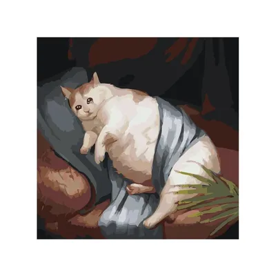 Картина без обрамления Red panda 60x40 см Грустный кот по цене 1790 ₽/шт.  купить в Тольятти в интернет-магазине Леруа Мерлен