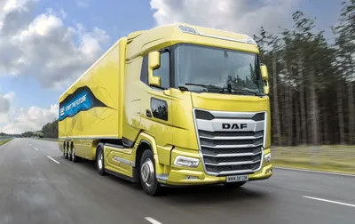Новый тяжеловоз DAF получил награду «Зеленый грузовик 2023» | trans.info