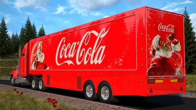 История рождественского грузовика Coca-Cola. Почему он так популярен? -  Комтранс.бел