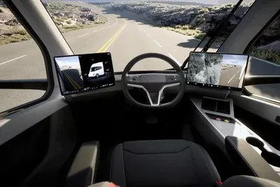 Видео: раскрыт салон серийного электрогрузовика Tesla Semi — Motor
