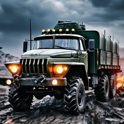 Автозавод «Урал» показал новый компактный грузовик с мотором ЯМЗ-535
