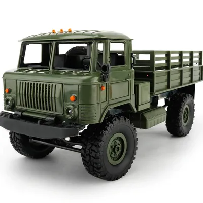 Радиоуправляемый ГАЗ-66 Шишига (грузовик с полным приводом, 1:16, 35 см.) -  купить в интернет-магазине Игрушек на пульте управления