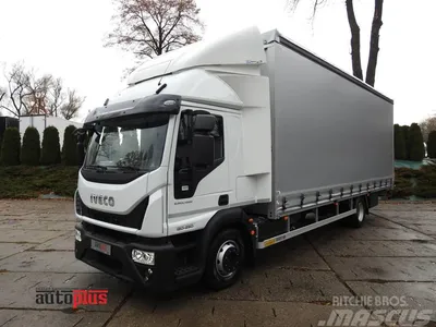 Тентованный грузовик Iveco EUROCARGO 120-250 TARPAULIN 18 PALLETEN LIFT  A/C, год 2022 - CECFC7B6 в Беларуси в продаже на Mascus