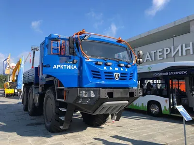 Арктический грузовик КамАЗ-6355 накануне испытаний и производства