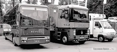 Прототипы, которым обязан жизнью самый известный грузовик компании Renault  — Читальный зал — Motor