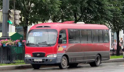 Алматинская область, Hyundai County Deluxe № 486 AAF 05 — Фото — Автобусный  транспорт