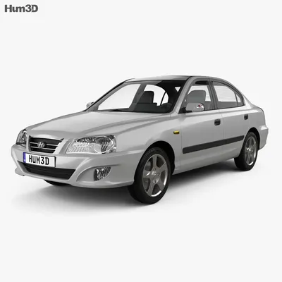 Hyundai Elantra (XD) CN-spec 2013 3D model - Download Vehicles on  3DModels.org