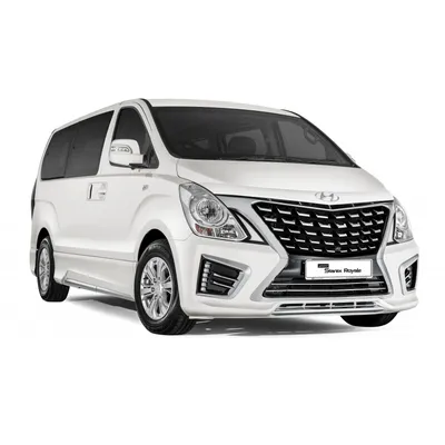 Seoul, South Korea. April 18, 2023. Hyundai Grand Starex (H-1) Urban 2020.  White, spacious, reliable, and comfortable minivan with modern technology  features. . 3d rendering, 3d illustration Stock Illustration | Adobe Stock