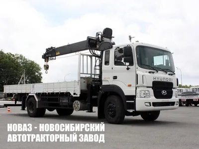 Hyundai HD170, КМУ HKTC HLC-7016L, 7 тонн, купить по России, продажа по  цене завода, грузовик с манипулятором - НОВАЗ