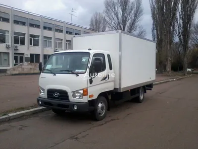 Выдача изотермического фургона на базе шасси Hyundai HD 35