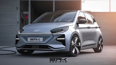 ArtStation - Hyundai i10 Electric Concept
