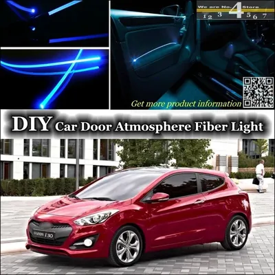 For Hyundai i30 / Elantra GT Bumper Lip / Front Spoiler Deflector For  TopGear Friends Car Tuning View / Body Kit / Strip Skirt