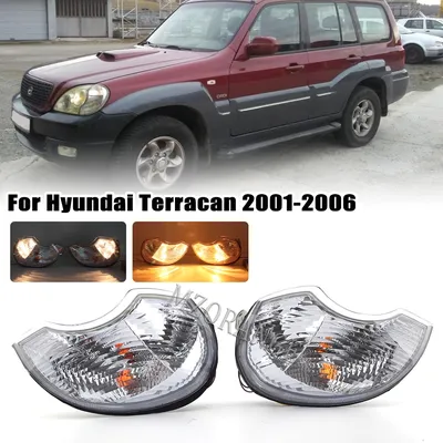 For Hyundai Terracan 2.4 2.9 2001-2007 Front Bumper Fog Lights With Bulbs  Pair | eBay