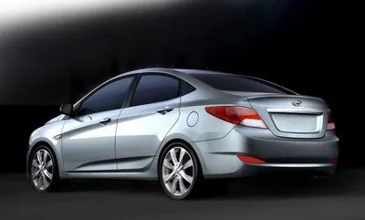 Hyundai Verna 2010 года выпуска для рынка Китая. Фото 1. VERcity
