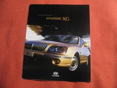 Hyundai XG big catalog brochure prospekt | eBay