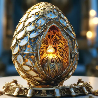 Яйцо Кощея Бессмертного - загадочное фото из сказки