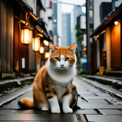 Японские коты такие коты