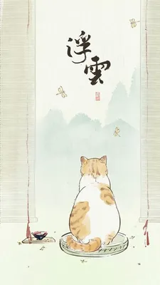 О! Мой Постер Декор в детскую постер Японские коты, коты в космосе, котята