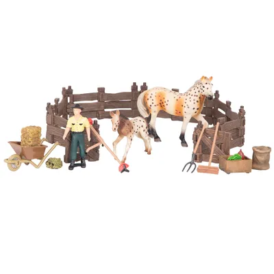 Купить 70 см огромного размера, настоящие лошади, плюшевые игрушки, милая  имитация лошади, игрушки Peluche, мягкая модель животного, декор для  детской комнаты, подарок | Joom