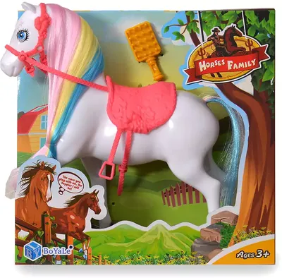 Игрушечная лошадка Лошадь и жеребенок Lanard 14633087 купить в  интернет-магазине Wildberries