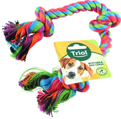Игрушка для собак TRIOL Апорт на веревке – купить онлайн, каталог товаров с  ценами интернет-магазина Лента | Москва, Санкт-Петербург, Россия