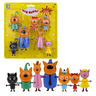 Игровой набор «Три Кота» 13 персонажей - Игровые фигурки в  интернет-магазине Toys