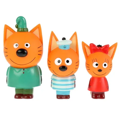 УСАТЫЕ КОТЯТА! Три Кота на ПИКНИКЕ Мультик с игрушками для малышей - YouTube