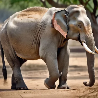 Индийский слон род: индийские слоны …» — создано в Шедевруме