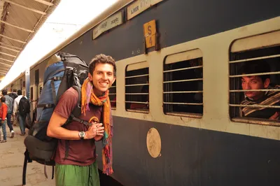 Поезд в Индии | Пикабу