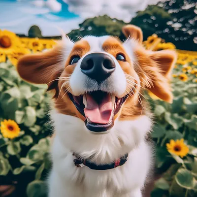 Собаки: 12 удивительных фактов» — создано в Шедевруме