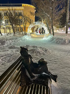 Памятник \"Йошкин кот\", Йошкар-Ола - «Йошкин кот! И удача Вам улыбнется :)»  | отзывы