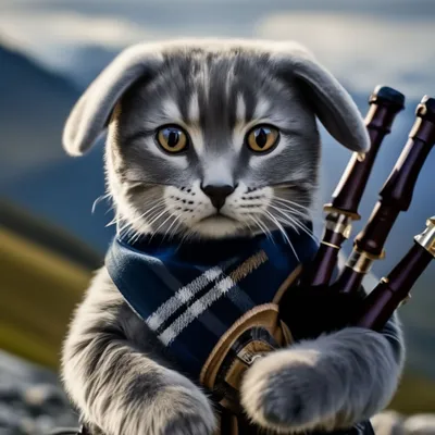 Шотландская вислоухая кошка | это... Что такое Шотландская вислоухая кошка?