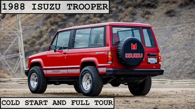No Reserve: 1984 Isuzu Trooper II 4x4 4-Speed for sale on BaT Auctions -  sold for $6,000 on January 11, 2023 (Lot #95,496) | Bring a Trailer