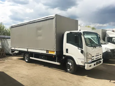 Универсальный среднетоннажный грузовик Isuzu Elf с полной массой 9,5 тонны