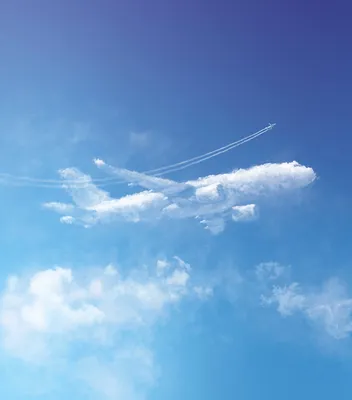 Самолет в небе высокого качества (55 фото) - красивые картинки и HD фото