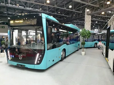 КАМАЗ» презентовал в Москве автобус-«гармошку»